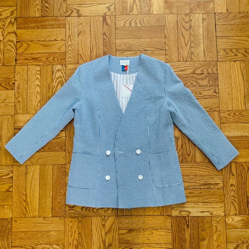KULE Striped Blazer